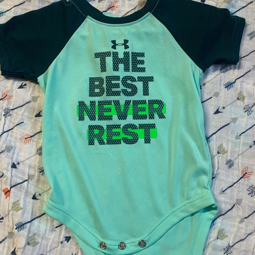 Under armour onesie